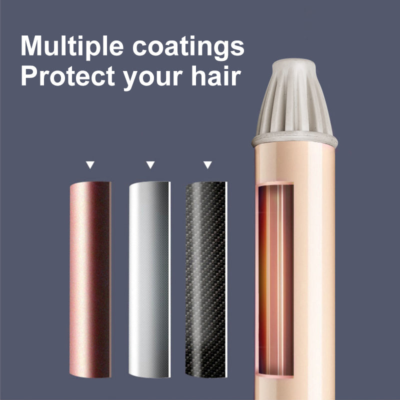 Moldeador de ondas de triple barril para el pelo