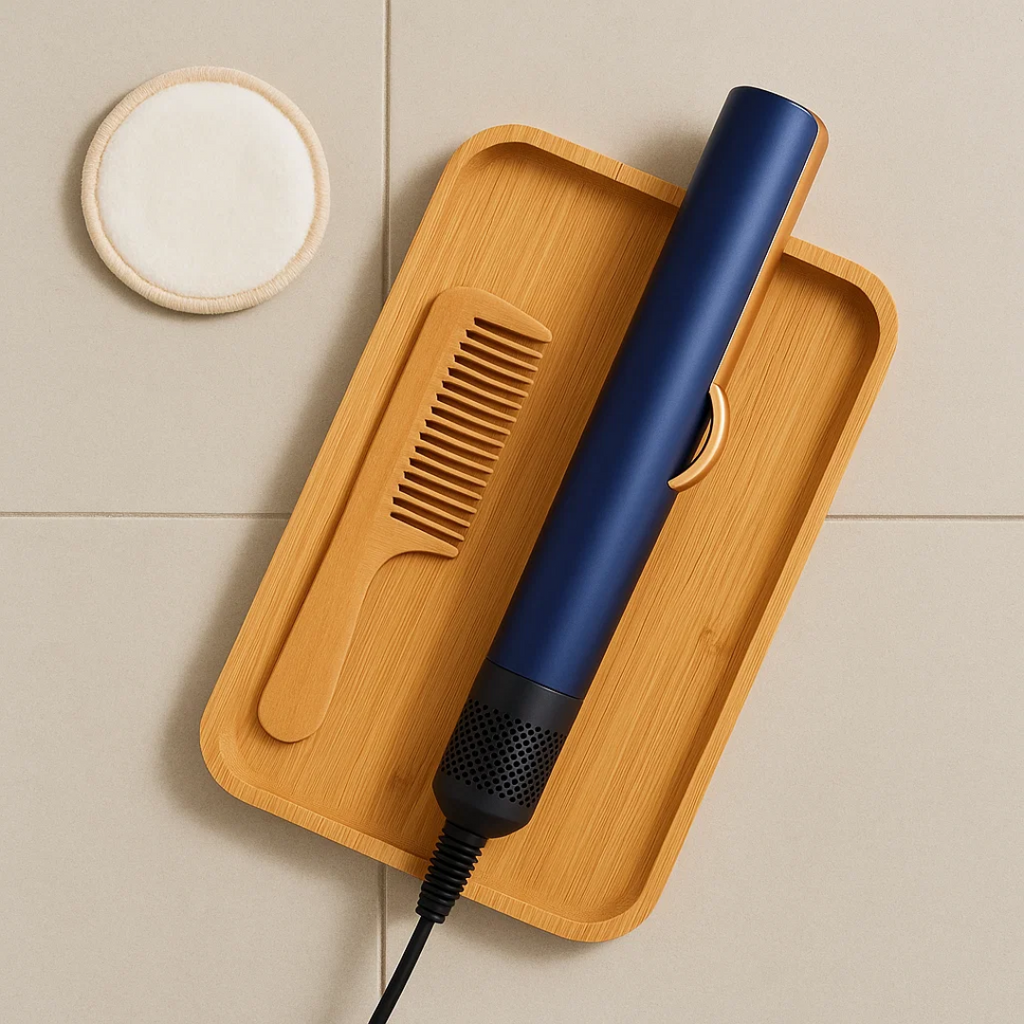 Moldeador de pelo 2 en 1 secador y plancha | 1400-1600 W, 3 niveles de temperatura | Función de aire frío para un cabell