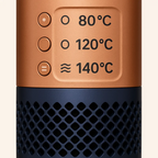 Moldeador de pelo 2 en 1 secador y plancha | 1400-1600 W, 3 niveles de temperatura | Función de aire frío para un cabell
