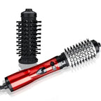 Moldeador de pelo eléctrico 3 en 1 con secador, cepillo y rizador