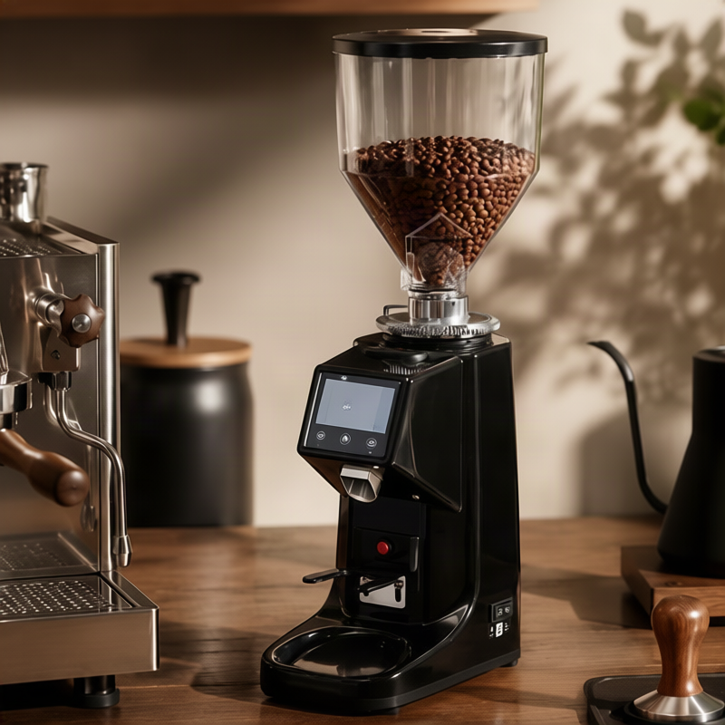 Molinillo de café eléctrico con pantalla táctil NB-022