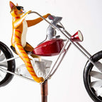 Molinillo de viento bicicleta con animales