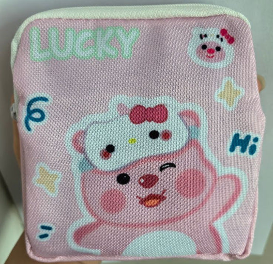 Monedero infantil con diseño de dibujos animados