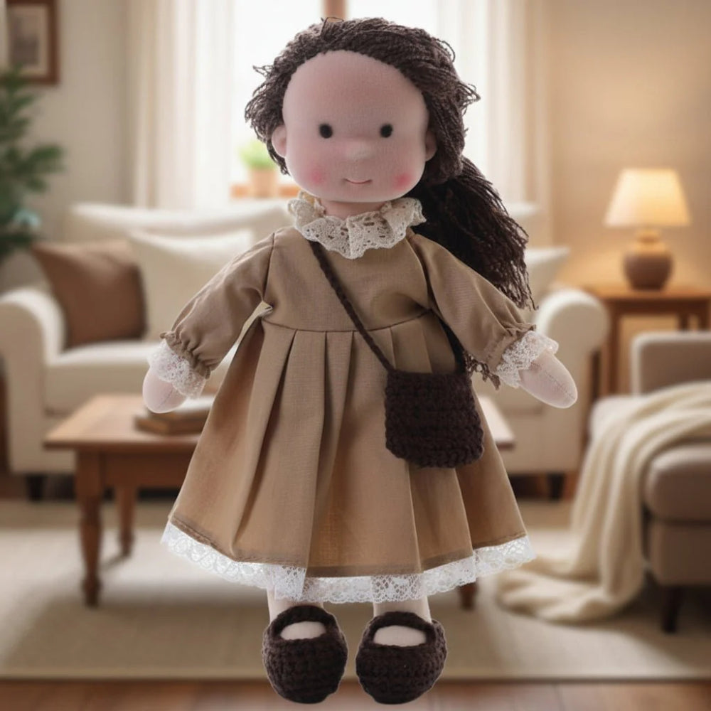 Muñeca de juguete para niños hecha a mano, compañera de juego, regalo