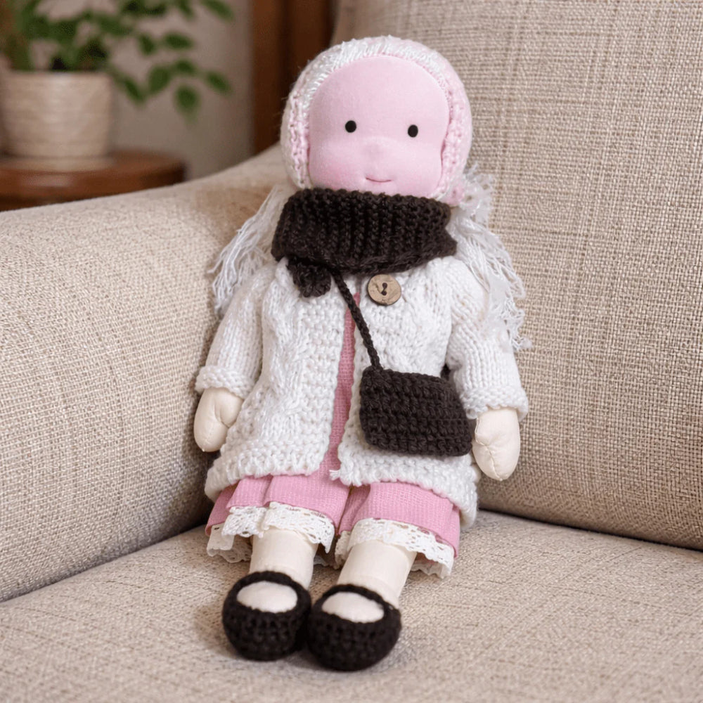 Muñeca de juguete para niños hecha a mano, compañera de juego, regalo