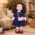 Muñeca de juguete para niños hecha a mano, compañera de juego, regalo