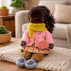 Muñeca de juguete para niños hecha a mano, compañera de juego, regalo