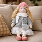 Muñeca de juguete para niños hecha a mano, compañera de juego, regalo