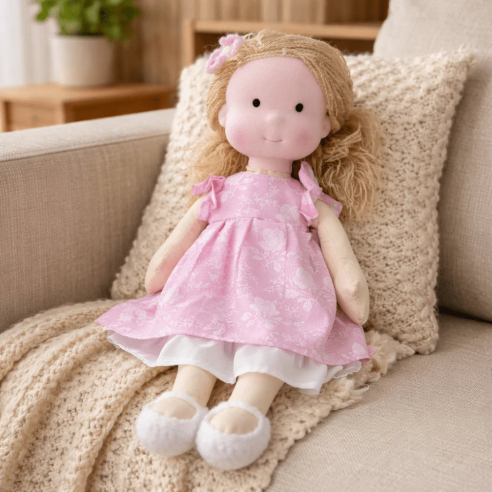 Muñeca de juguete para niños hecha a mano, compañera de juego, regalo