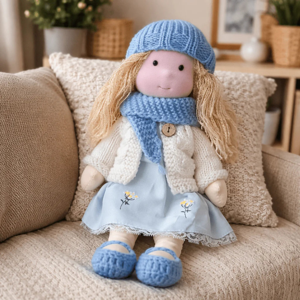 Muñeca de juguete para niños hecha a mano, compañera de juego, regalo