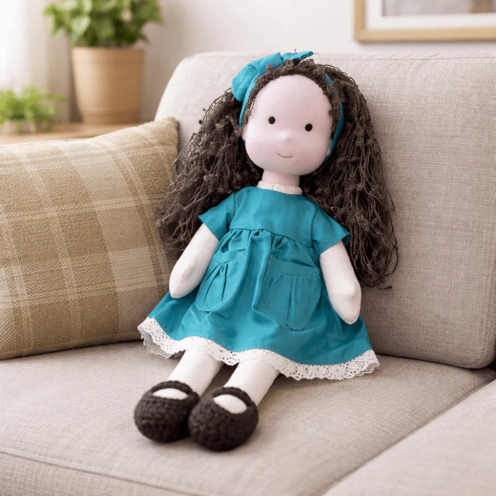 Muñeca de juguete para niños hecha a mano, compañera de juego, regalo