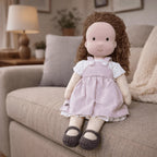 Muñeca de juguete para niños hecha a mano, compañera de juego, regalo