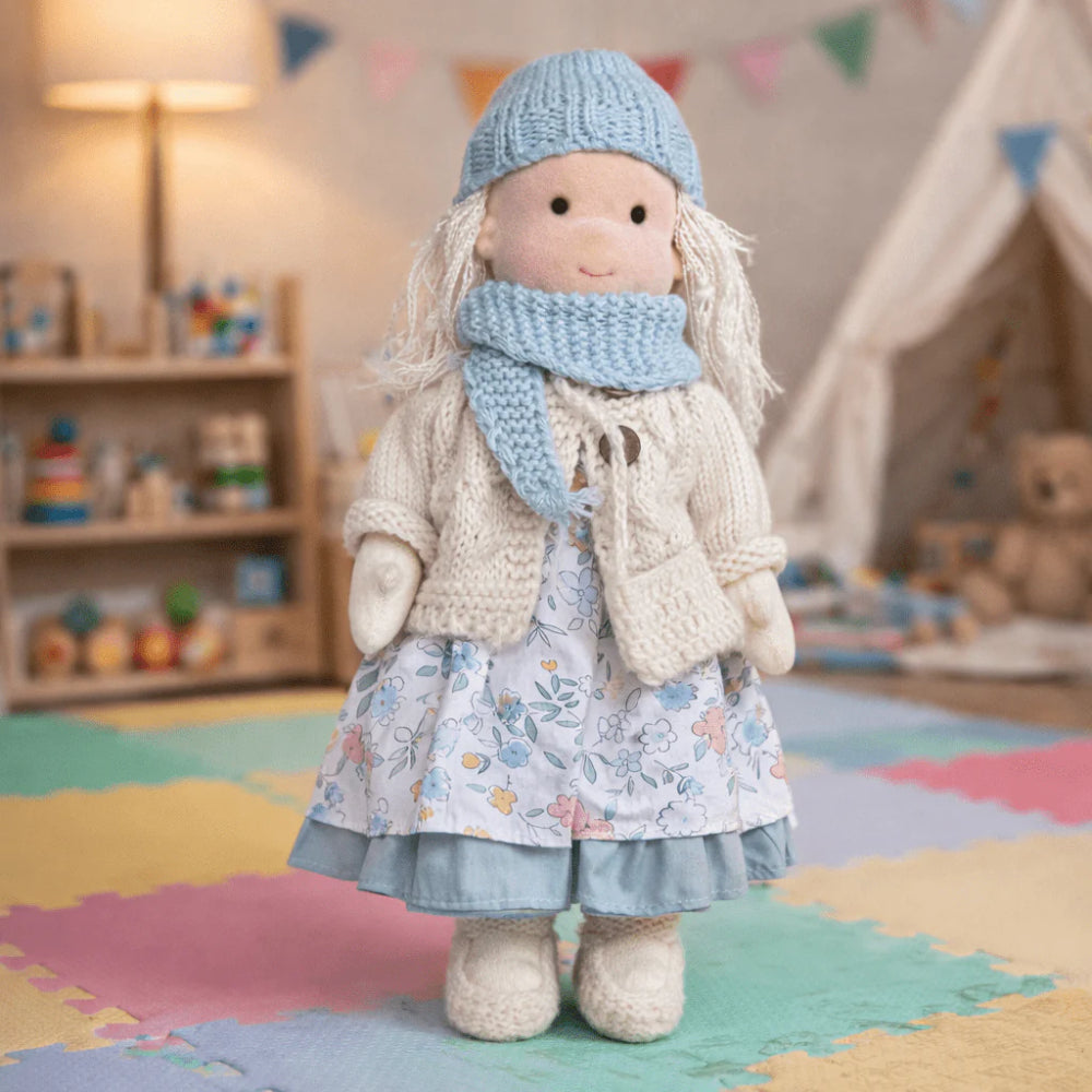 Muñeca de juguete para niños hecha a mano, compañera de juego, regalo