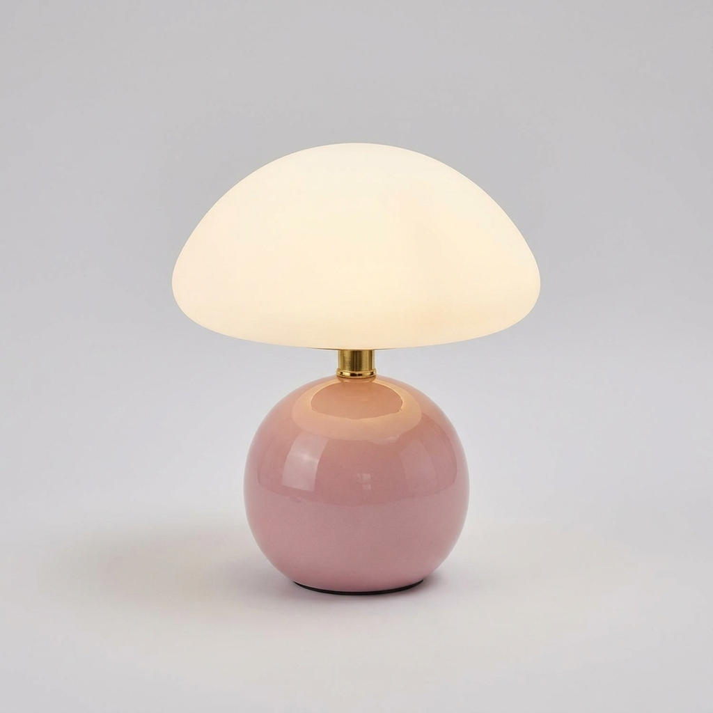 MUSHADAPT – Lámpara de mesa con forma de seta para iluminación ambiental flexible