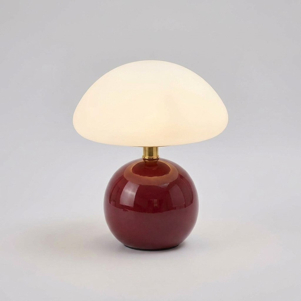 MUSHADAPT – Lámpara de mesa con forma de seta para iluminación ambiental flexible