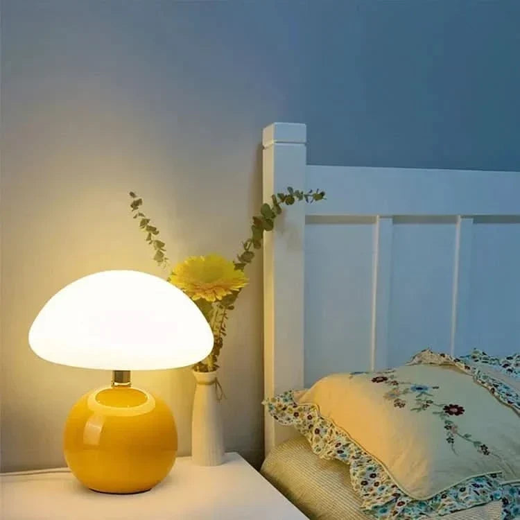 MUSHADAPT – Lámpara de mesa con forma de seta para iluminación ambiental flexible