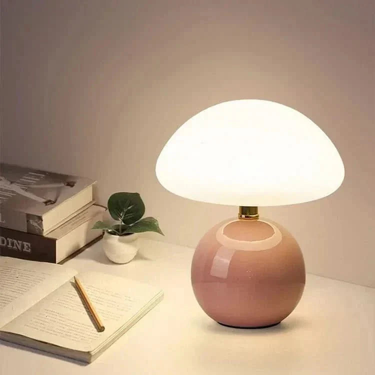 MUSHADAPT – Lámpara de mesa con forma de seta para iluminación ambiental flexible