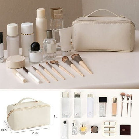 Neceser de maquillaje elegante y espacioso