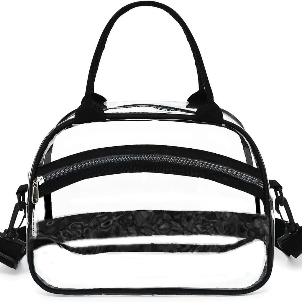 Neceser transparente de viaje para maquillaje