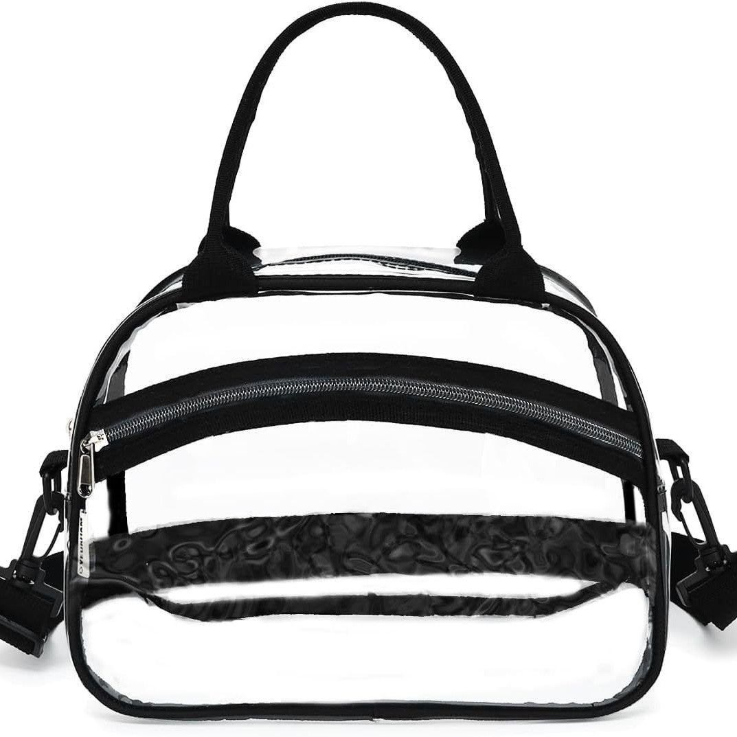 Neceser transparente de viaje para maquillaje