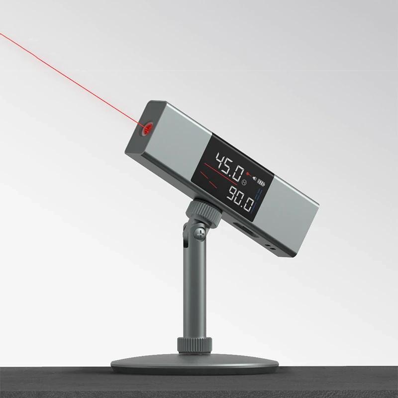 Nivel láser de cruz con pantalla LED