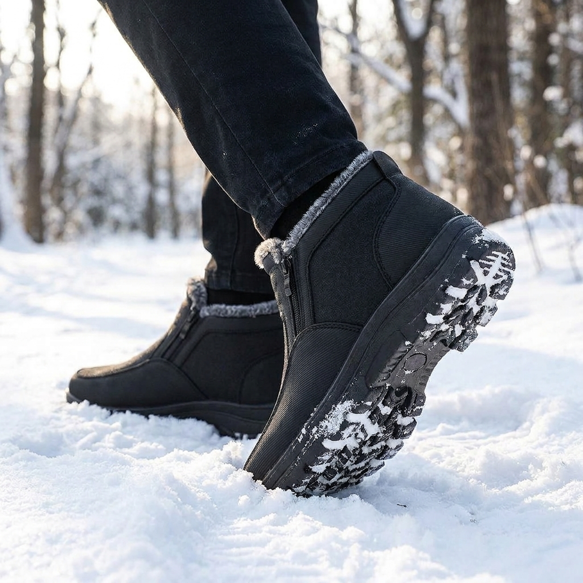 NORTHWARD – Botas de invierno para hombre para caminar con confianza en clima frío