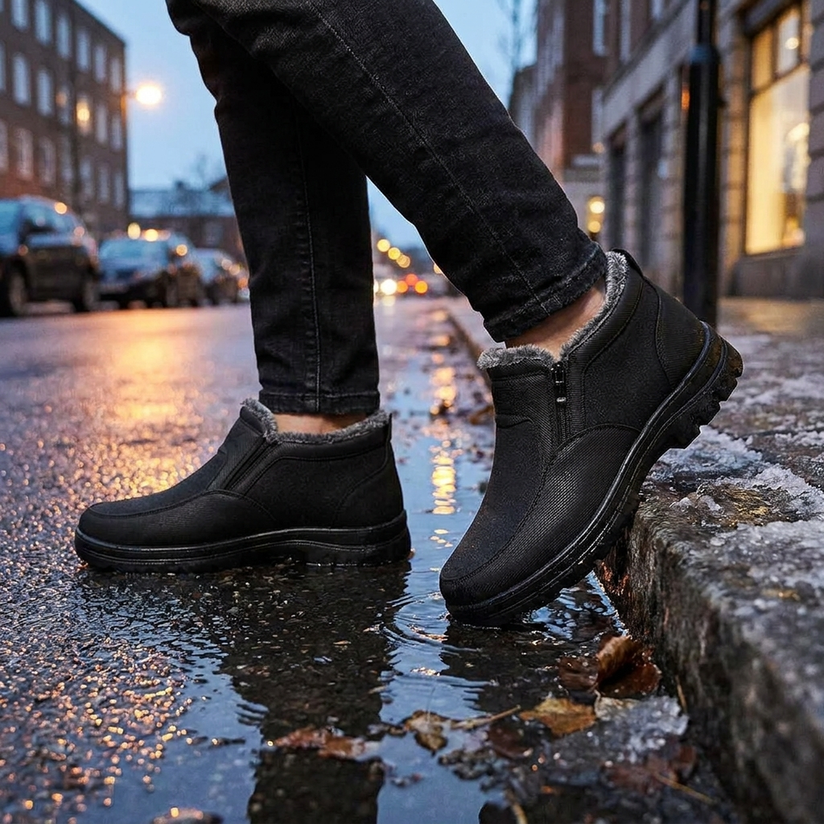 NORTHWARD – Botas de invierno para hombre para caminar con confianza en clima frío