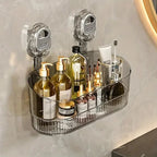 Organizador de baño de cristal elegante