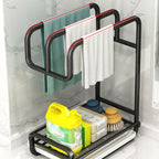 Organizador y escurridor de paños de cocina