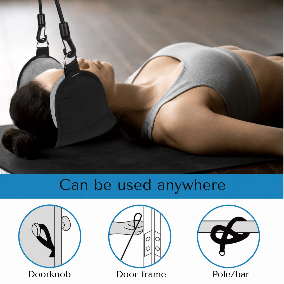OrthoNeck - Soporte cervical ergonómico para alivio rápido