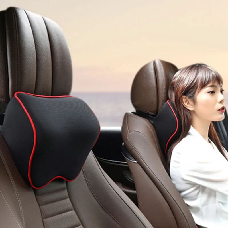 Pack de 2 cojines cervicales de espuma viscoelástica para una conducción ergonómica y confortable