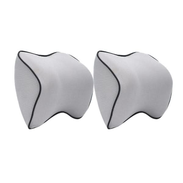 Pack de 2 cojines cervicales de espuma viscoelástica para una conducción ergonómica y confortable