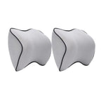 Pack de 2 cojines cervicales de espuma viscoelástica para una conducción ergonómica y confortable