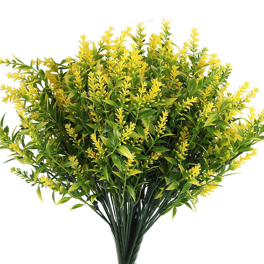 Pack de 8 ramos de lavanda artificial para decoración