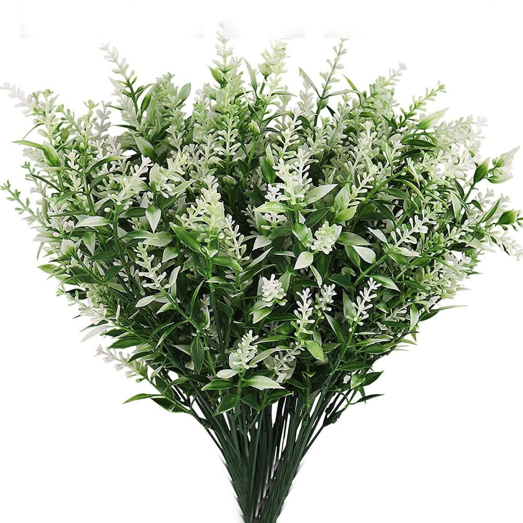 Pack de 8 ramos de lavanda artificial para decoración