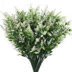 Pack de 8 ramos de lavanda artificial para decoración