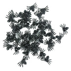 Pack de 50 arañas luminosas fluorescentes para decoración de Halloween