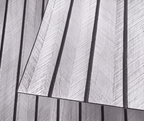Panel acústico 3D autoadhesivo con efecto madera