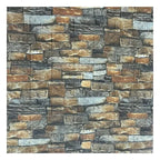 Panel decorativo 3D de espuma con efecto ladrillo