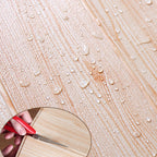 Panel decorativo autoadhesivo con imitación de veta de madera y respaldo de espuma