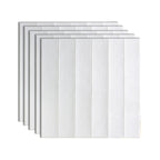 Panel decorativo autoadhesivo con imitación de veta de madera y respaldo de espuma