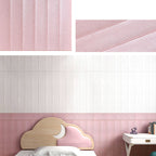 Panel decorativo autoadhesivo con imitación de veta de madera y respaldo de espuma