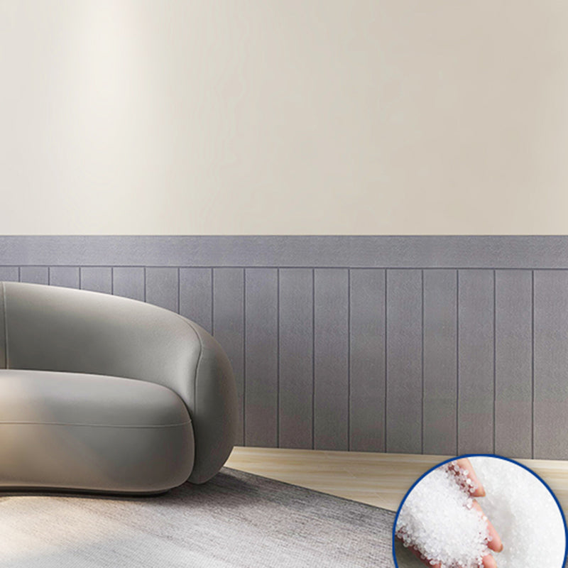 Panel decorativo autoadhesivo con imitación de veta de madera y respaldo de espuma