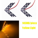 Panel LED de flechas para coche (2 unidades)