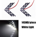 Panel LED de flechas para coche (2 unidades)