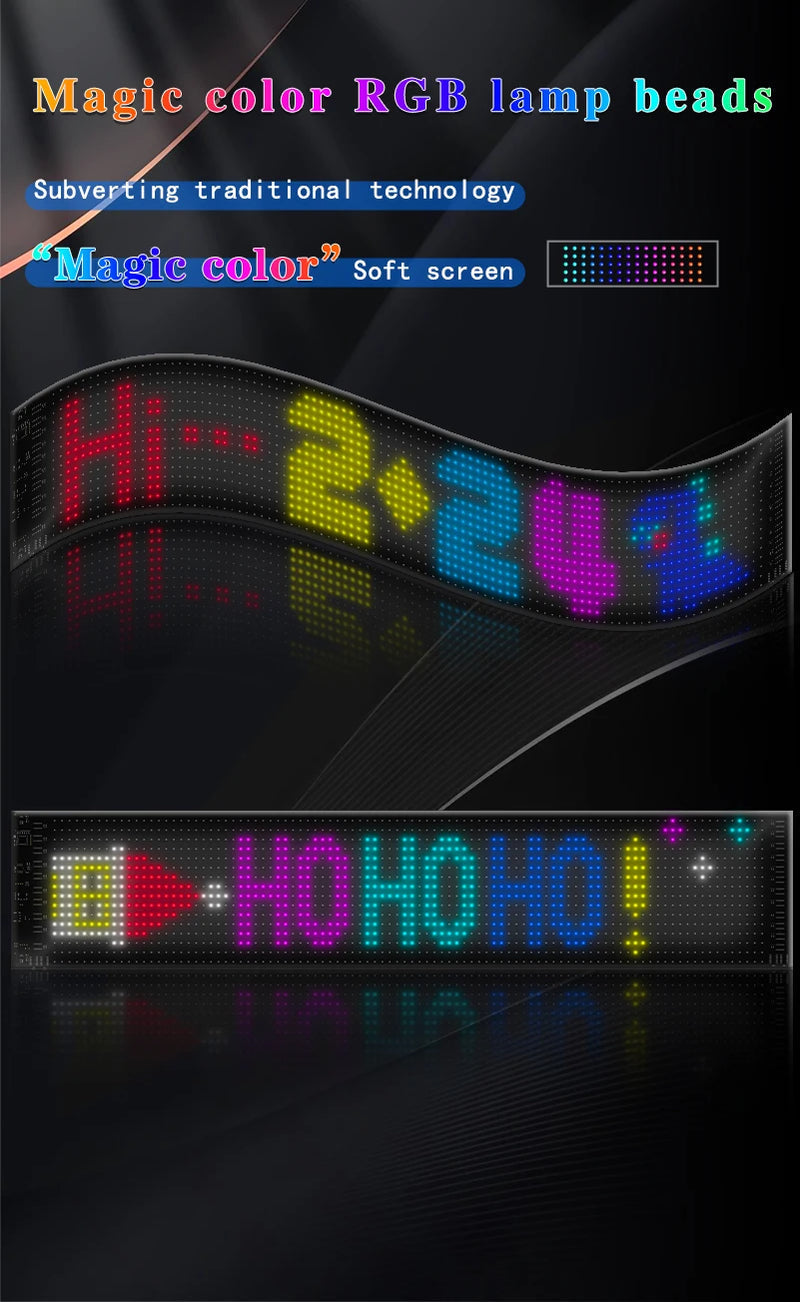 Panel LED de píxeles programable