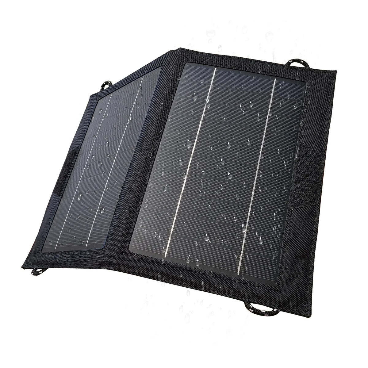 Panel solar plegable Solvita Mini 10 W USB ultraligero para exterior y viaje