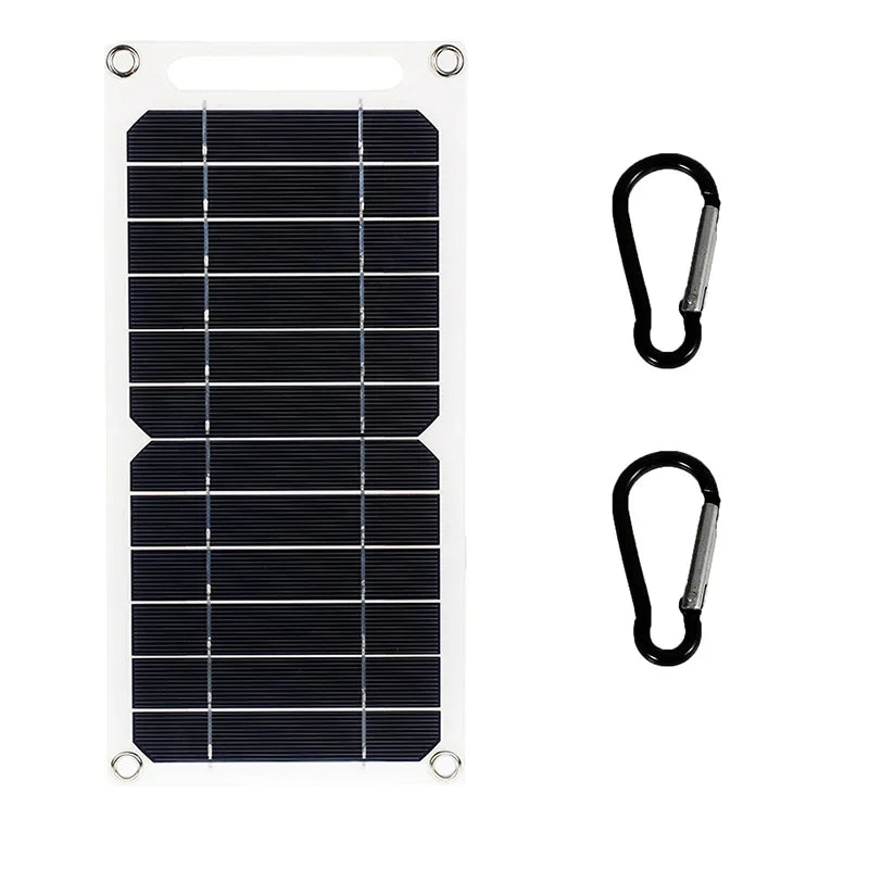 Panel solar SolNova 30 W ultraligero e impermeable con conexión USB