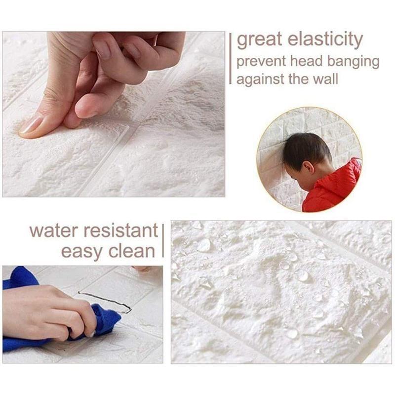 Paneles decorativos 3D autoadhesivos para pared