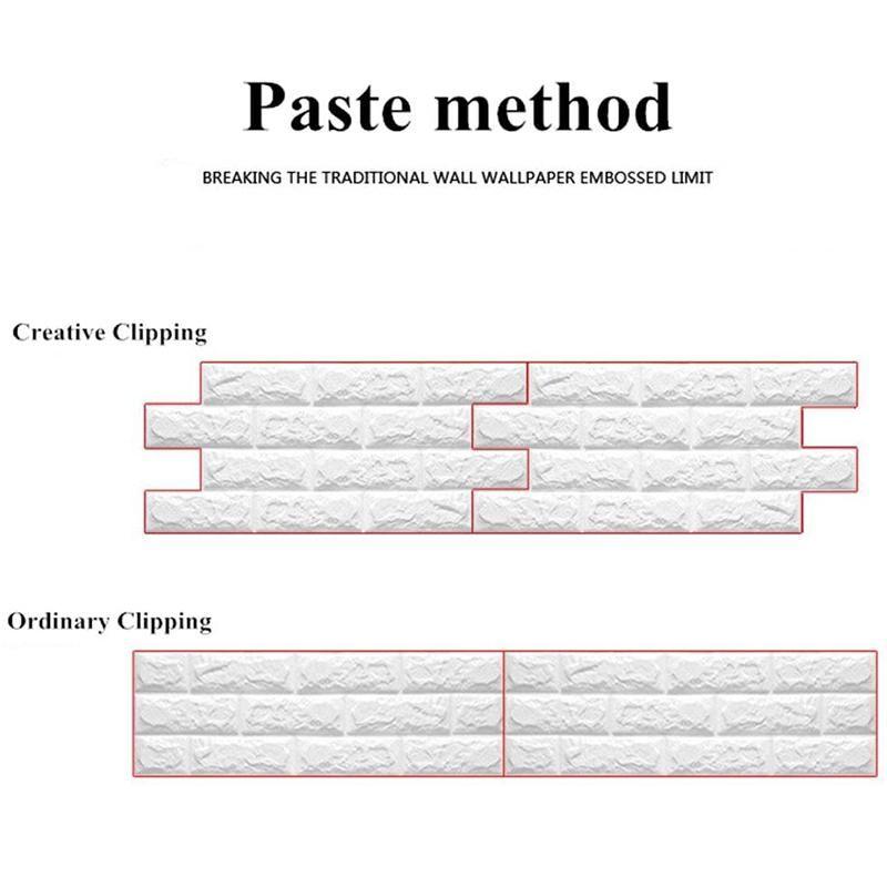 Paneles decorativos 3D autoadhesivos para pared